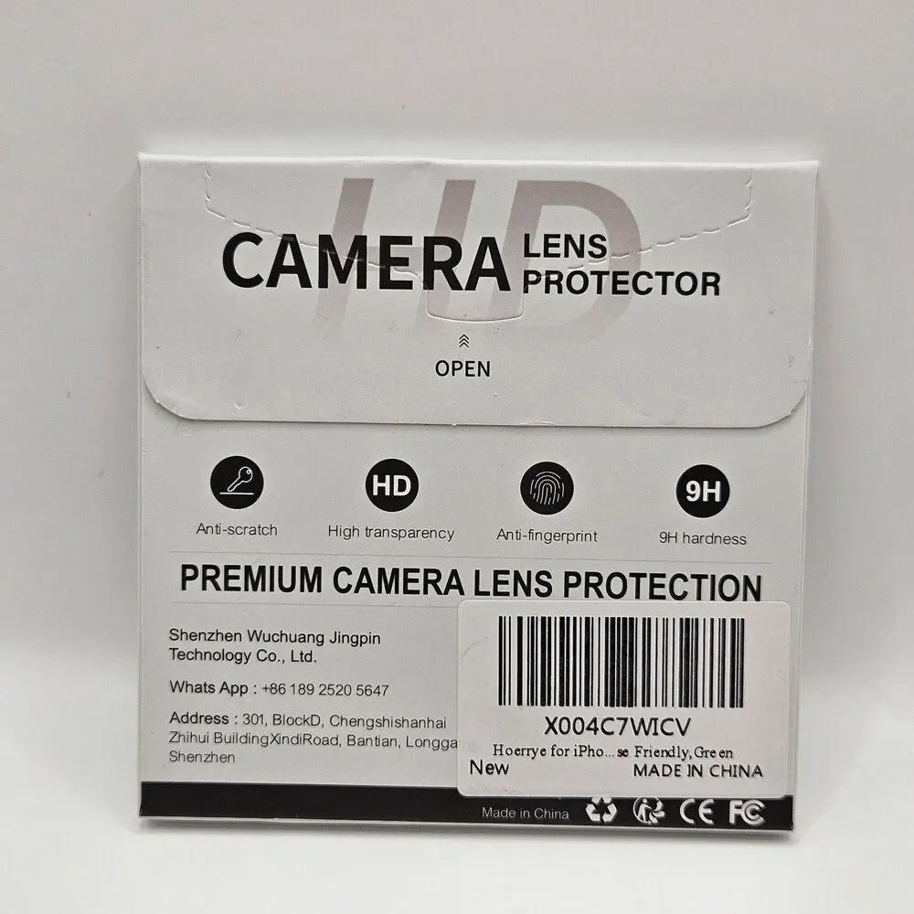 HD Camera Lens Protector Tempered Glass Anti Scratch 9H Phone Camera Cover New